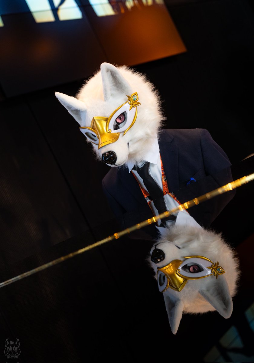 "Music is one of the many mirrors of imagination." 🎼

📸 : <a href="/Krymson_K/">Krym🐾</a> tuftslink.fr
🐺🪡 : <a href="/Qiuqiu1290/">Qiuqiu秋秋</a> 

#FursuitFriday #FBL13