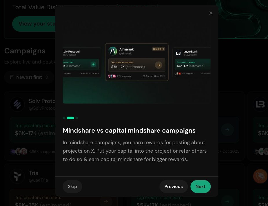 4 days into the new Cookie update, and I’m loving the clarity.

Vooi and @Almanak now fall under two different reward lanes:

→ Vooi sticks with classic mindshare for posting
→ Almanak rolls with capital mindshare, rewards for those who back it with real skin

It’s no longer