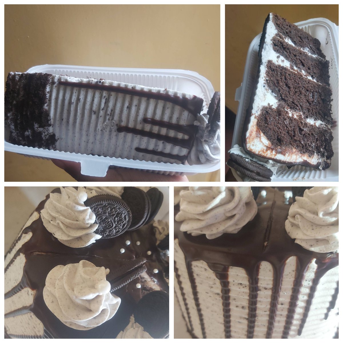 Area 47 sector 4 - whatsapp 
0887341961
Cake slices available, spoil yourself,  spoil someone.. we are serving Chocolate oreo cream cake  topped with chocolate ganache and oreo cookies at K15,000 only. Get 2 for K25,000.