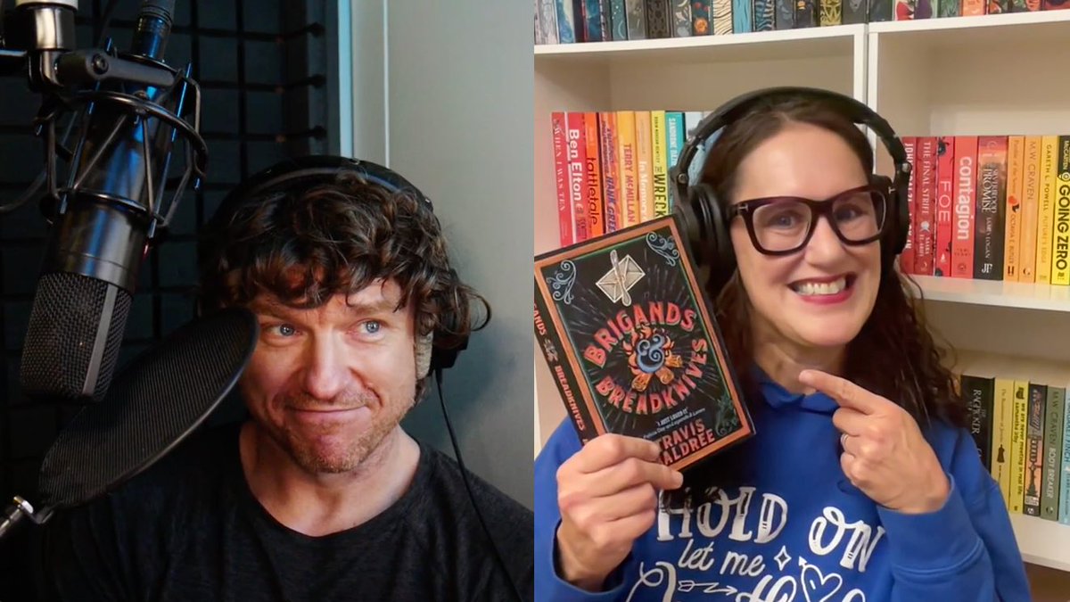 QuickBookRevie3's tweet image. Today you can hear me chat to @TravisBaldree as we discuss his brand new book #brigandsandbreadknives. You can listen here: podfollow.com/quick-book-rev…