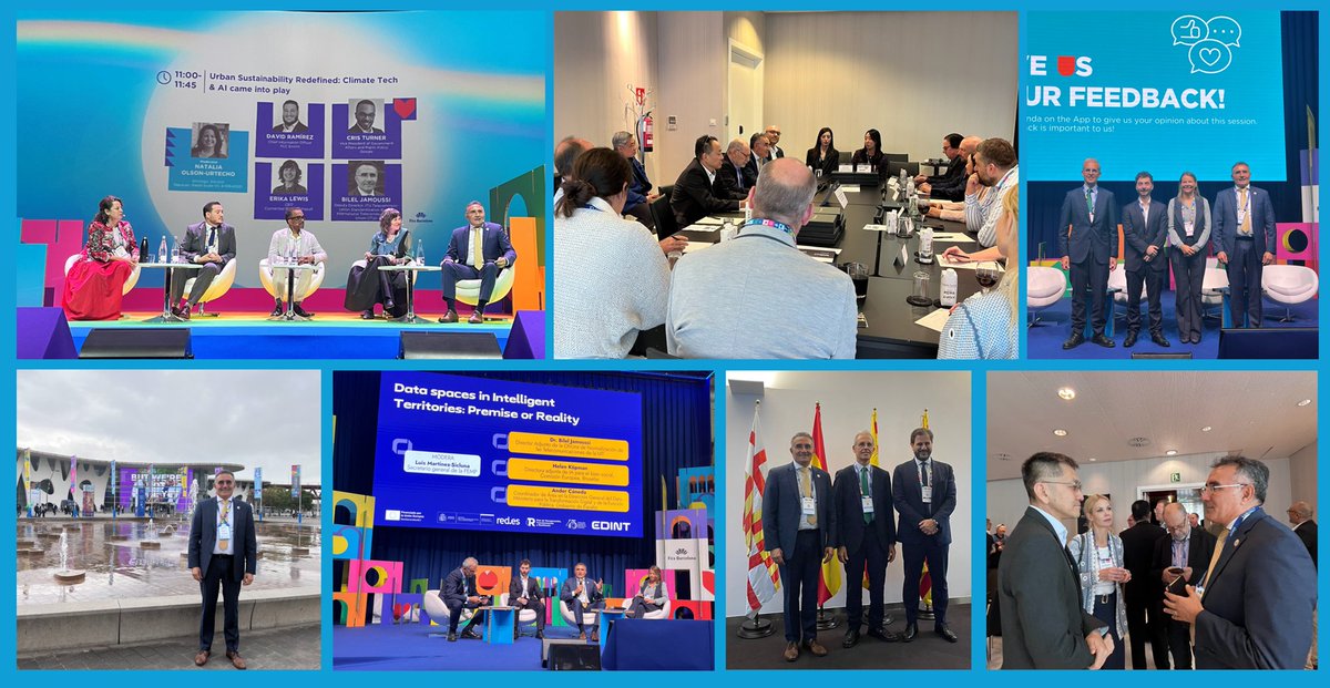 Honored to represent <a href="/ITU/">Int’l Telecommunication Union</a> at #SmartCityExpo World Congress 2025 in Barcelona &amp; connect with global #smartcities leaders. Learn more about ITU’s activities on smart sustainable cities lnkd.in/efMaUUrB 
<a href="/ITUstandards/">ITU Standardization 🇺🇳</a>