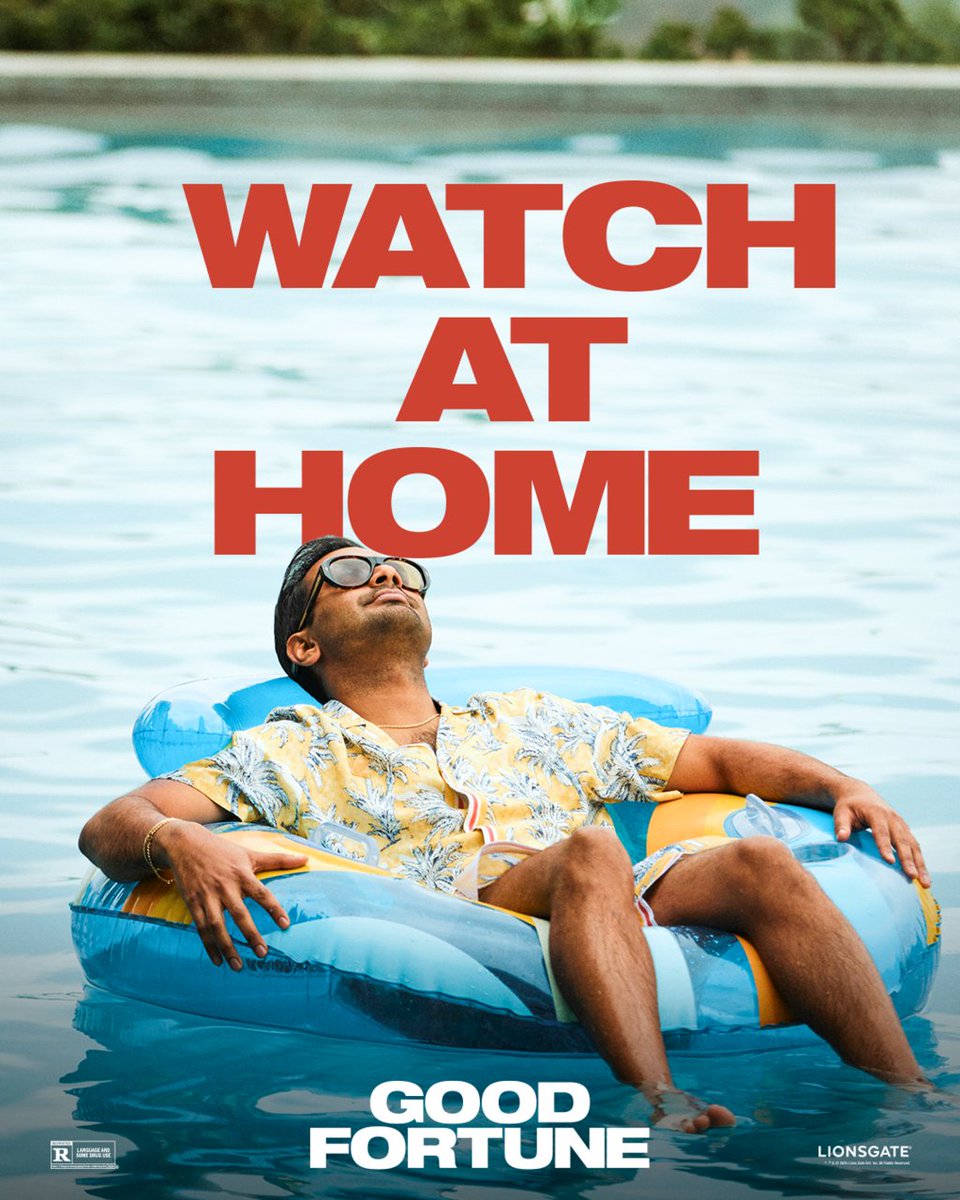 Good Fortune means not having to leave the house. Watch #GoodFortune at home NOW!