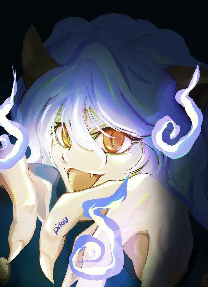 死後強まる猫🐱 #hxhfanart