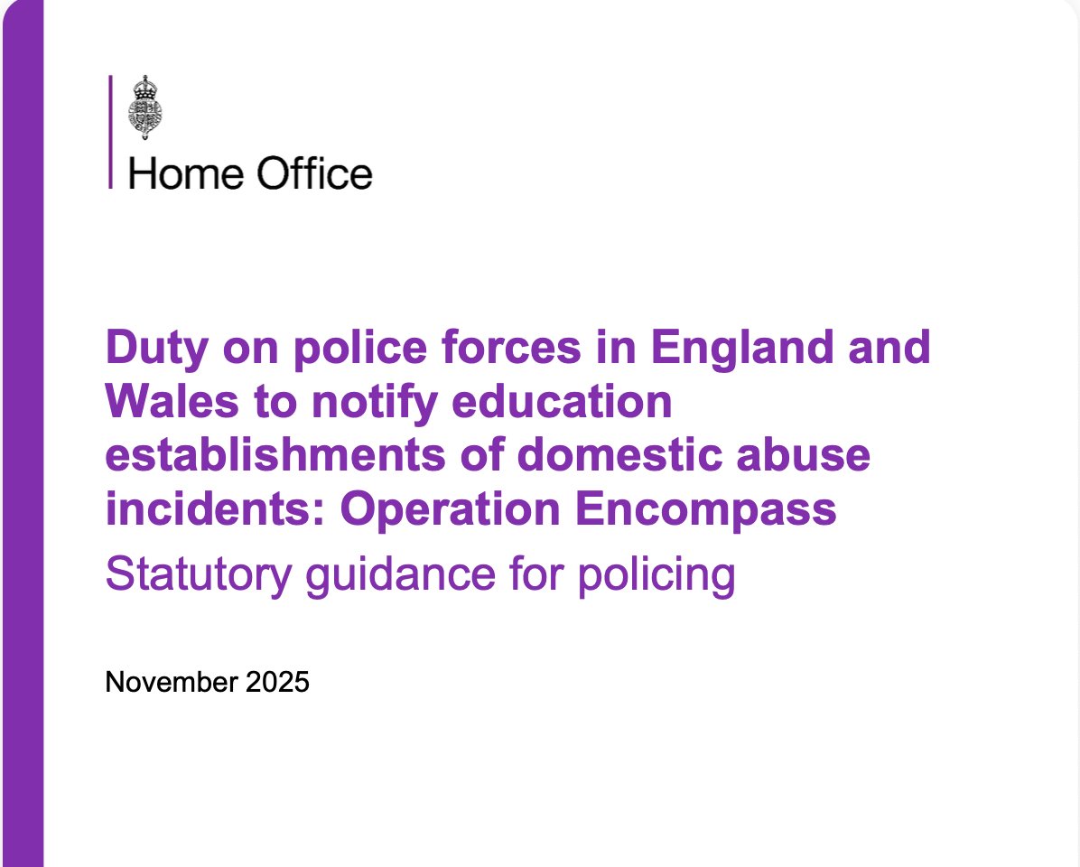 OPERATION ENCOMPASS True early intervention tweet media