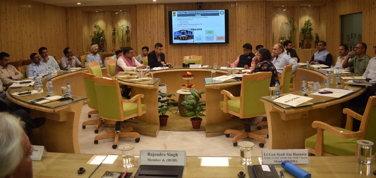 ndmaindia's tweet photo. @ndmaindia hosted the 51st Batch of APPPA (IIPA) participants on 7th Nov 2025 at NDMA Bhawan for an interactive session on India’s disaster management frameworks &amp; HADR preparedness.
#NDMA #APPPA #IIPA #DisasterManagement #HADR #Resilience https://t.co/wXhN1Hpmsg