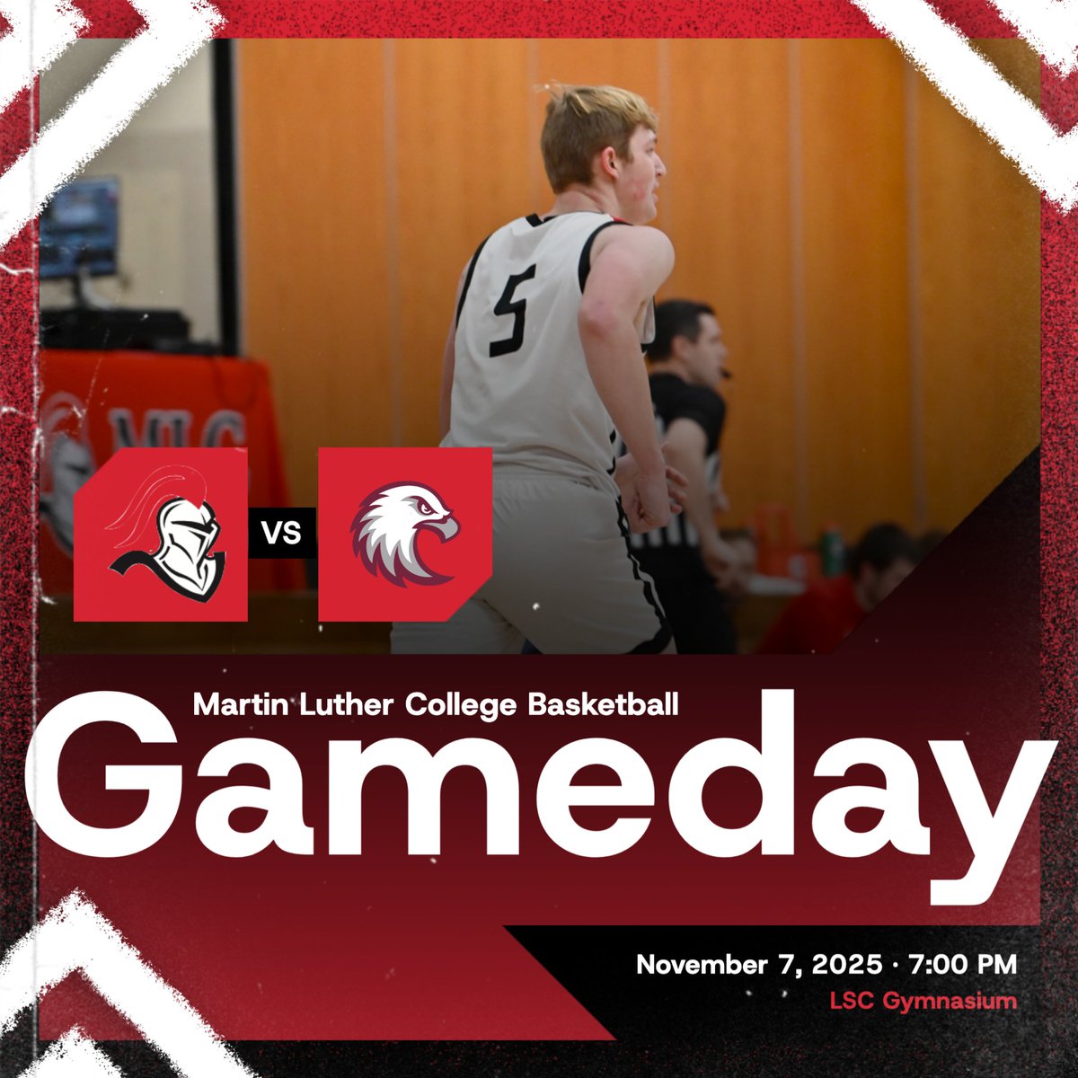 The Knight's Basketball Team takes on its first home game! Come cheer on the knights, tip-off at 7:00!

Visit mlcknights.com to watch. 

#goknights #knightsbasketball