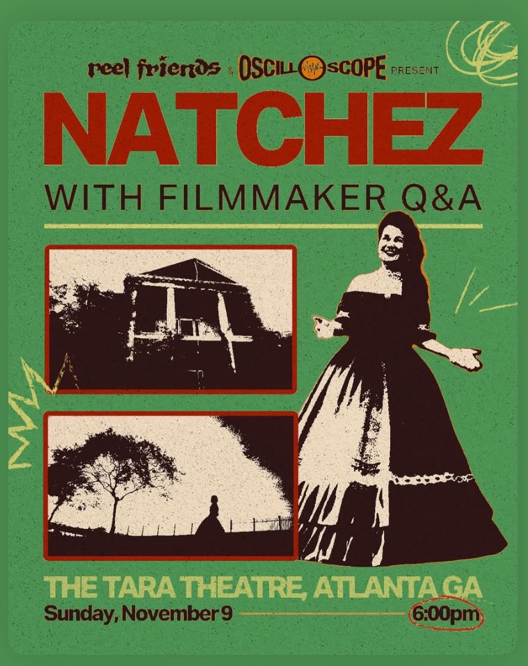 Join us for a special screening and live Q&amp;A with the filmmakers of Natchez, the 2025 Tribeca Film Festival winner for Best Documentary this Sunday at 6PM
@thetaraatlanta

🎟️: taraatlanta.com/movie/natchez