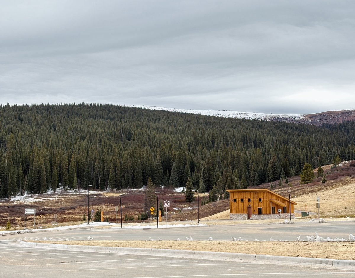 GaustineAP's tweet image. Vail Pass Rest Area. 
Vail Pass, CO.