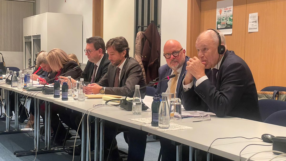 🇪🇺🇧🇦Constitutional reforms in Bosnia and Herzegovina: on 6 &amp; 7 November, <a href="/EPInstitutional/">AFCO Committee Press</a> MEPs met w/ the country's political ledearhsip, parliamentarians, top judges, civil society, and other national and international stakeholders. 

1/2