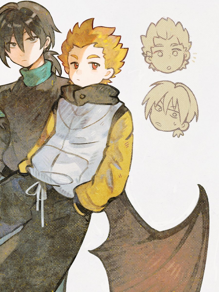 rue_lxh's tweet photo. #羅小黒戦記2 甲乙 https://t.co/vv0PBtenDH