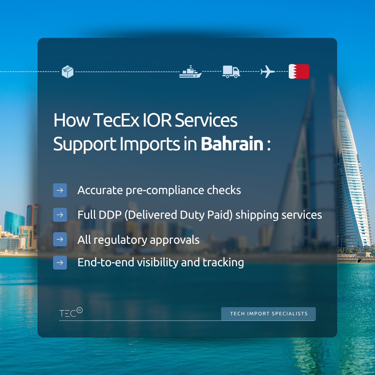 💻The Bahraini government is making moves within the digital world, with initiatives including a 5G network and a “Cloud-First” policy.

💡Discover more on Bahrain's evolving trade landscape: eu1.hubs.ly/H0prhqD0

#techtrade #bahraintrade #cloudfirst