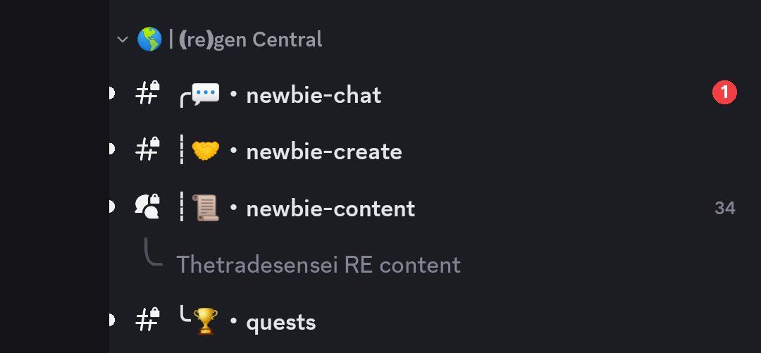 How to get started on <a href="/re/">Re</a> 

➡️ Follow re on x and join discord, check <a href="/re/">Re</a> for discord link. 

➡️ Engage with community members and help Newbies on the channel to claim major roles.

➡️ Create content on x and post them on RE's discord "Newbie-create" channel, you can also create