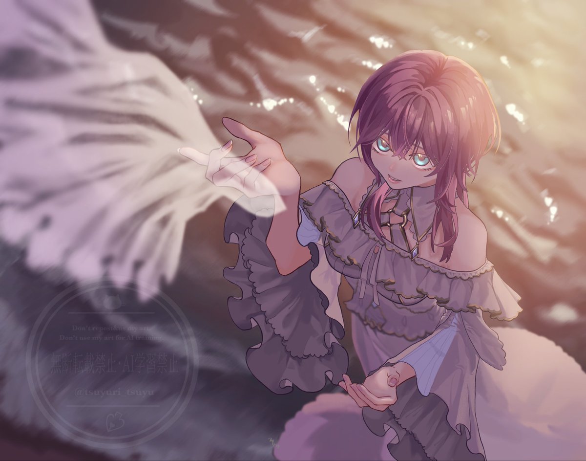 栗花落玲美愛イラストオーダー こんばんは！おやすみなさい！ 今日も激暑でしたね！ 鬼滅の刃 カナヲ