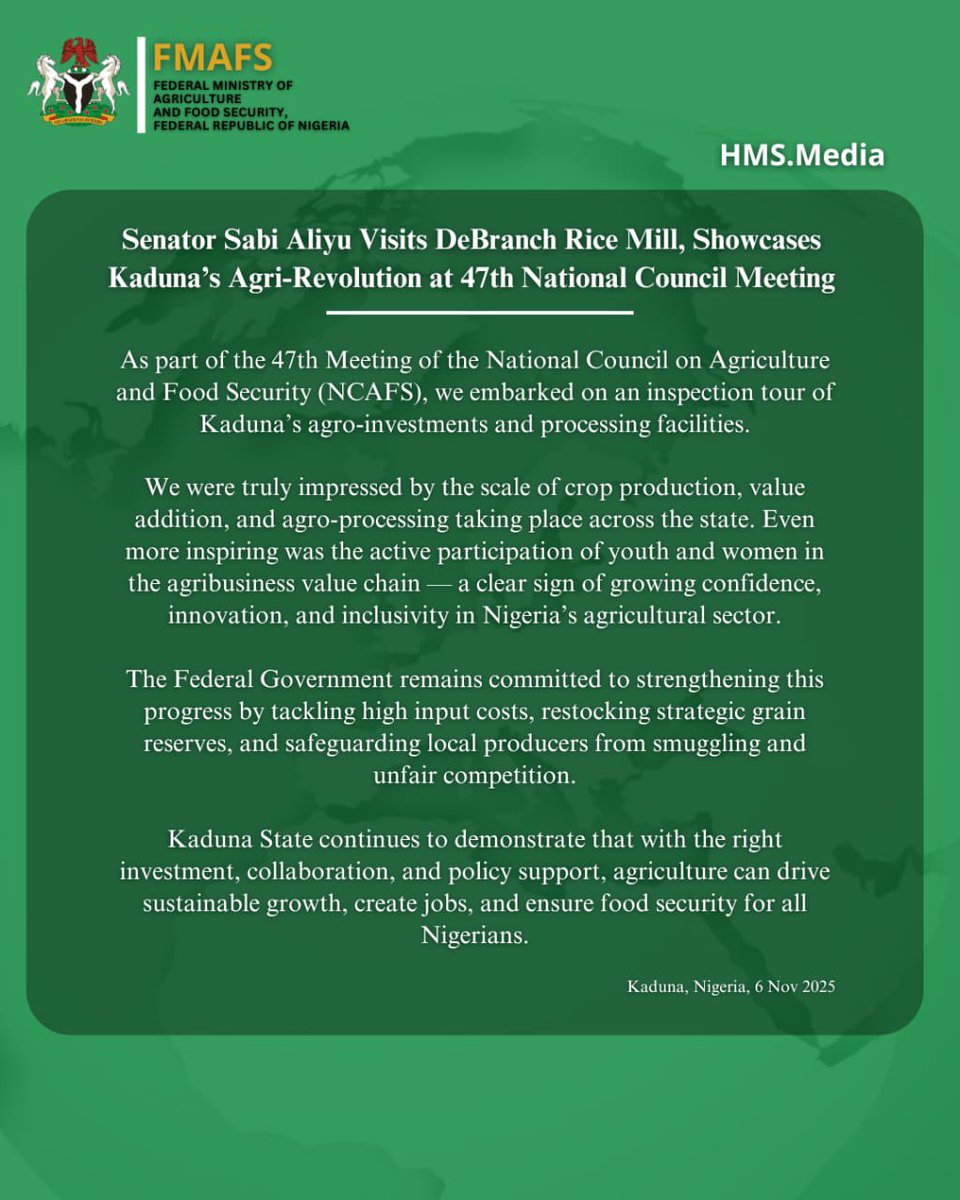 Sen. Dr. Aliyu Sabi Abdullahi, CON tweet media