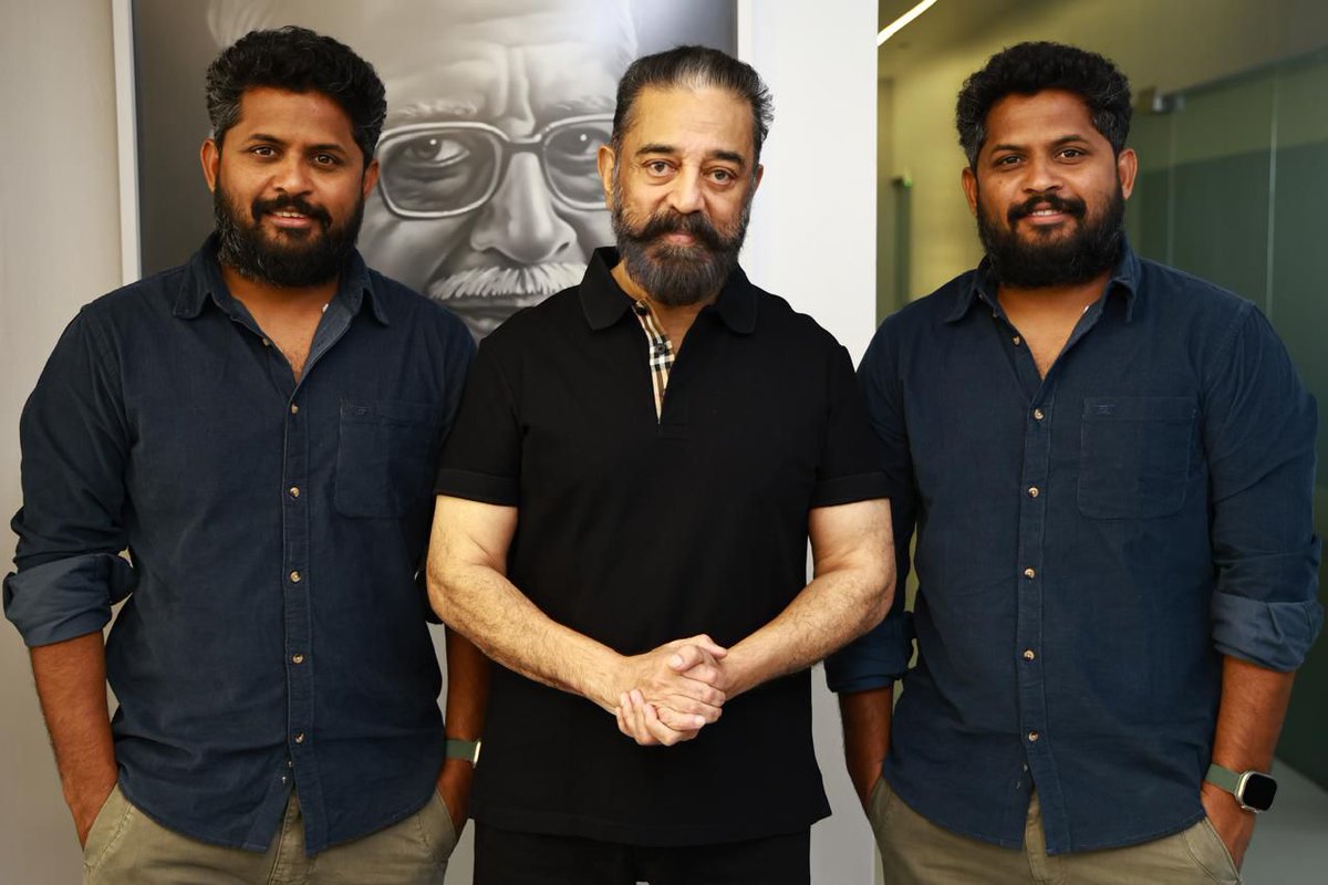 IndianClicks's tweet photo. Welcome to the world of Kamal Haasan!
HUNT MODE ON 🎯
#KamalHaasan #KHAA #HBDKamalHaasan
#ActionInAction
A film by @anbariv
Starring @ikamalhaasan #Mahendran
Music Composer - @jakes_bejoy
DOP - #SunilKS
Editor - #ShemeerKM
Production Designer - #VineshBanglan
Publicity Designer - @tuneyjohn
@RKFI @turmericmediaTM @magizhmandram