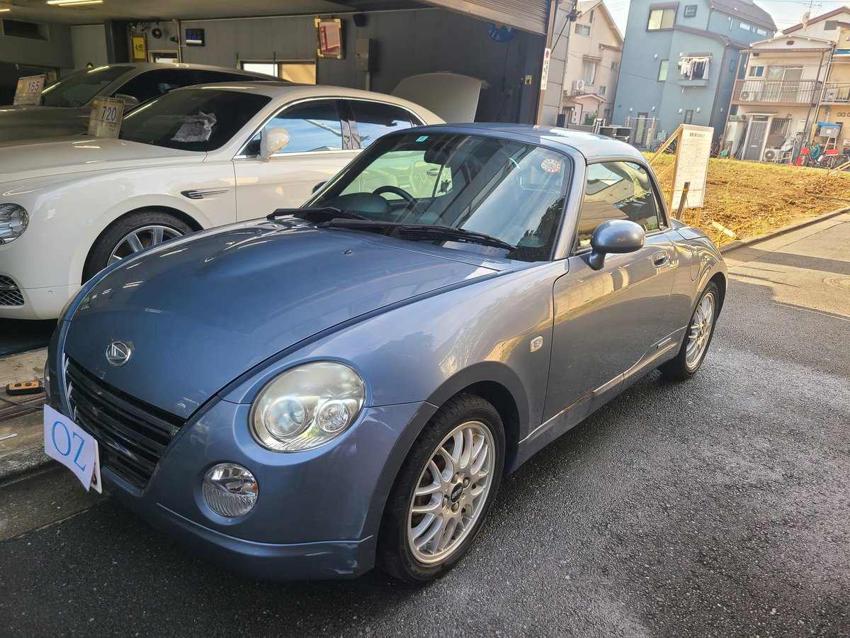 oz_auto_nerima's tweet photo. 入庫速報！平成20年ダイハツコペン　アルティメットエディションII　72400キロ　AT
シルバーメタ　108万
#コペン
#アルティメットエディション
#ダイハツ https://t.co/GIe301swcU