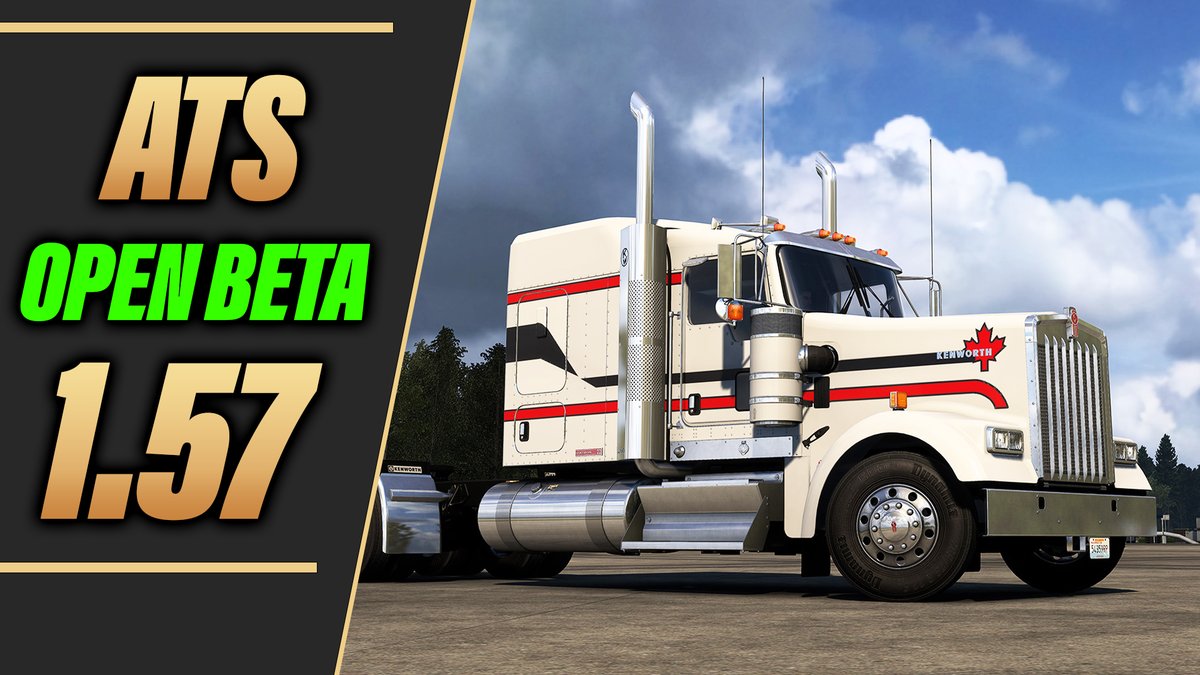 VutomyTrucker's tweet photo. ATS 1.57 Open Beta is Live, 
check out the new content here: https://t.co/6iZA4kmiLZ https://t.co/M0ibHH0MIY