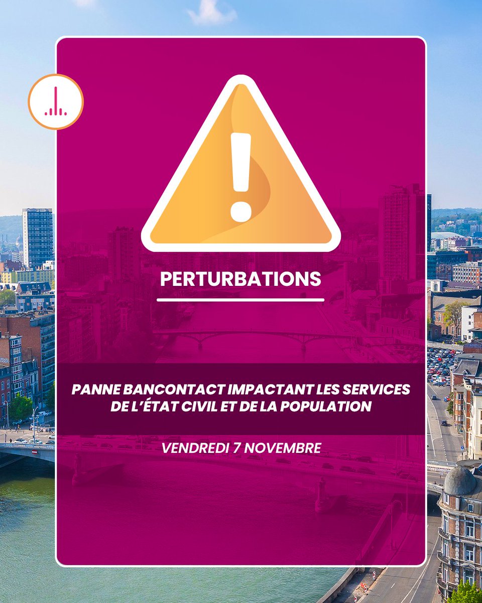 ⚠️ Avis important : Actuellement, les paiements via Bancontact 💳 rencontrent des problèmes pour certains types de transactions. ✅ Seul le paiement par Visa fonctionne. ✅ De nombreuses démarches peuvent se faire en ligne ⤵️🌐 liege.be/fr/vie-communa…