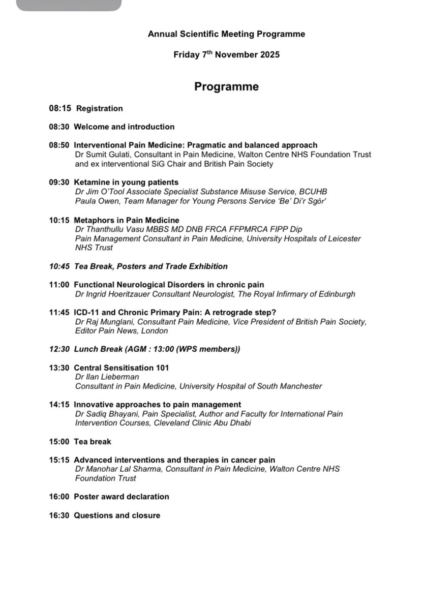 Welsh Pain Society tweet media