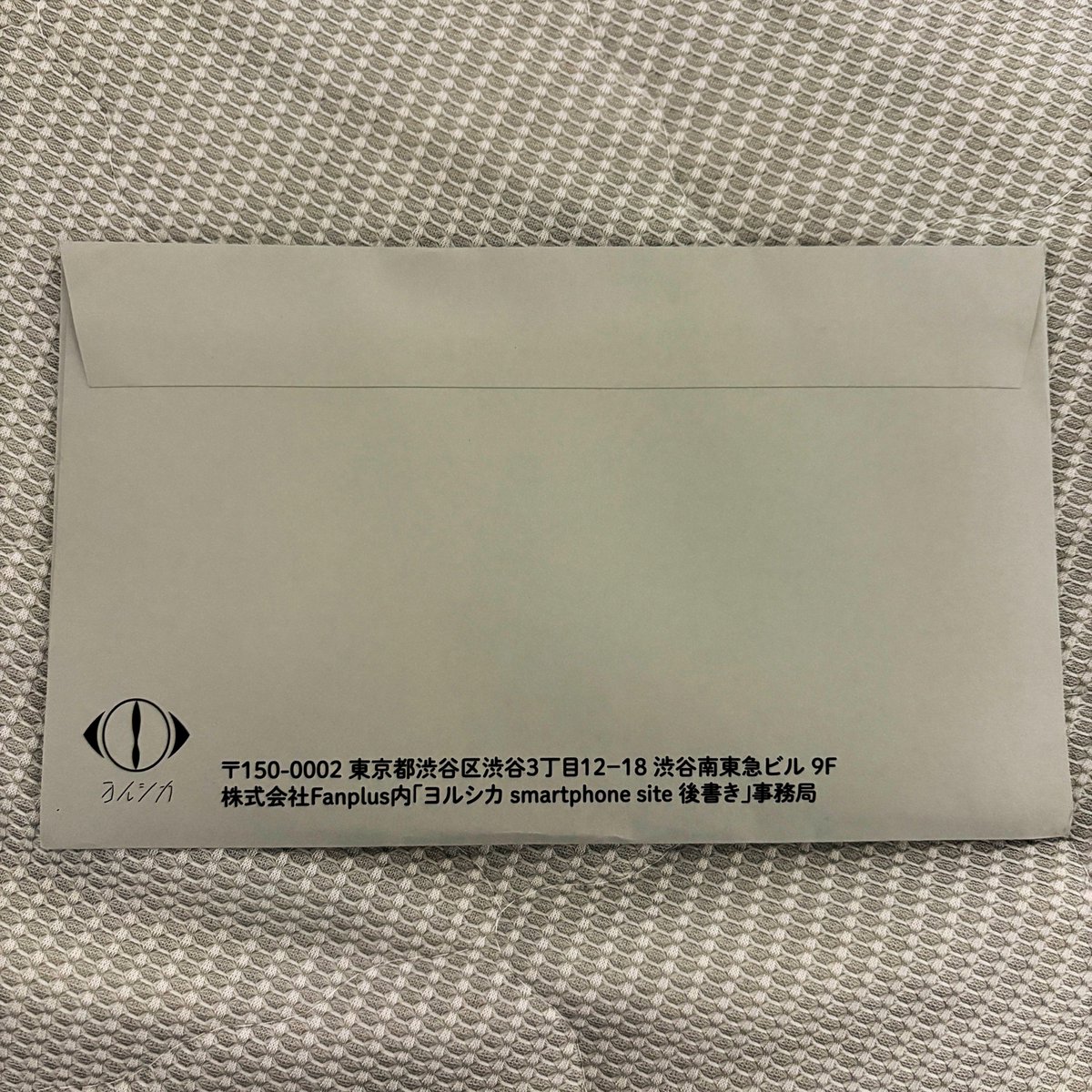 帰ってきたら。
ヨルシカ様から届いてました🫢♡