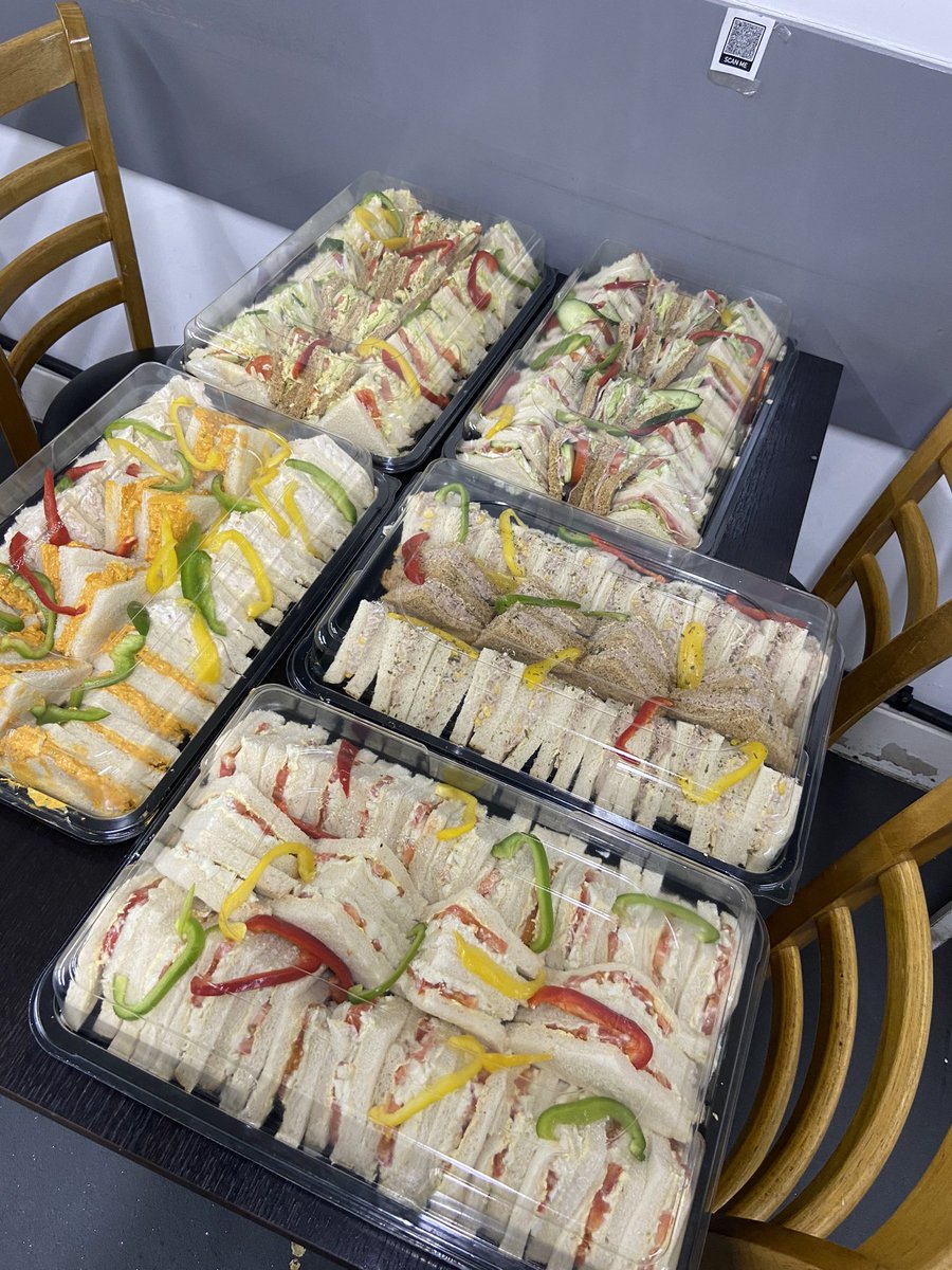 Caffe CINOS - sandwich platters available 🤩