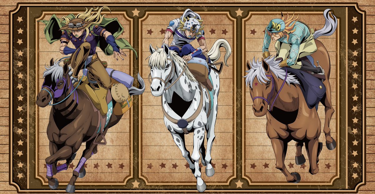 Steel ball run. 8巻まとめ ナツコレ2026 カード4枚まとめ JoJo's Bizarre Encyclopedia on X: 