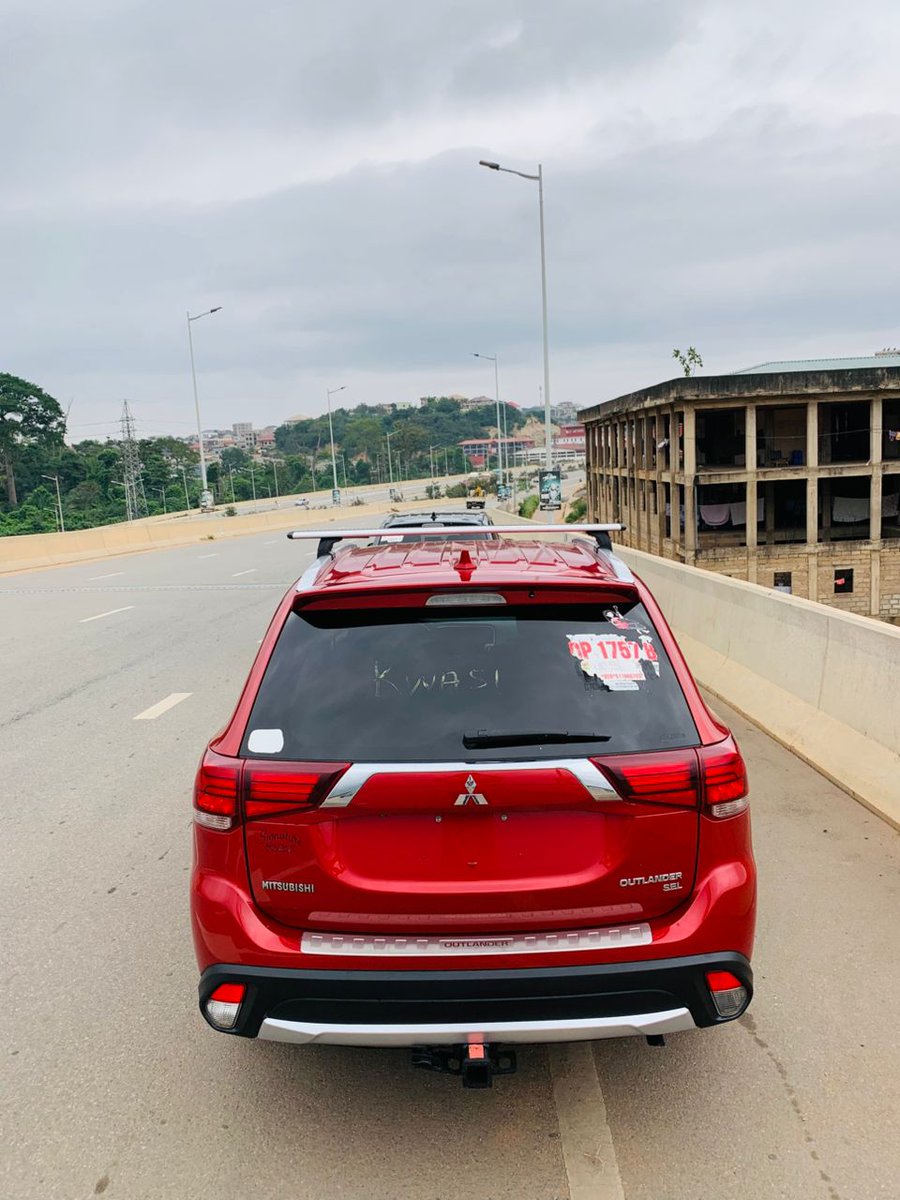 dx_autos's tweet image. 2018 Mitsubishi Outlander SEL
Keyless entry
Infotainment system
Reverse camera
Leather seats
Cleared recently 

Price: GHC 270,000
Slightly Negotiable

WhatsApp/call: 0550256731