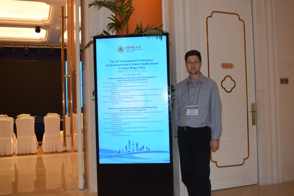 FEED4FOOD was presented at #EPAM2025 in Shanghai by Dr. George Zaimes from #Democritus University of Thrace! He spoke about Food Sustainability &amp; Climate Resilience through Urban Gardens.
<a href="/AREA_Innovation/">AREA</a> 
<a href="/Apodissi_Intl/">Apodissi</a> 
@DiSCDigitalSus1
<a href="/GERiLAB12/">GERi LAB</a> 
<a href="/acwfs_VU/">Amsterdam Centre for World Food Studies</a> 
<a href="/StrovolosM/">Strovolos_Municipal</a>