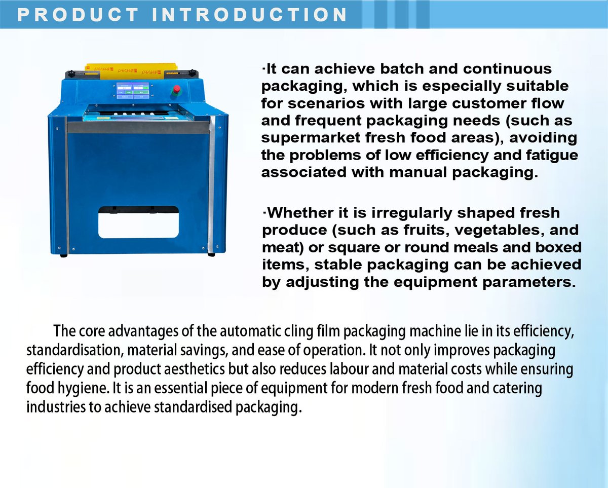 guochangzhou1's tweet image. Automatic plastic wrap packaging machine | Automatic food plastic wrap packaging machine | Catering fresh food packaging equipment

#AutomaticpackingMachine #ClingingWrapPackagingMachine #AutomationEquipment #FruitClingingWrapPackagingMachine

gst-automaticequipment.com/Products/1291.…