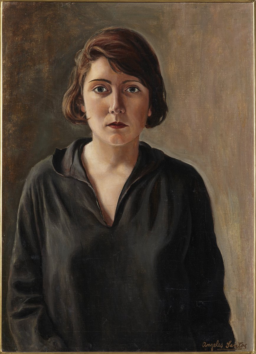 museoreinasofia's tweet photo. ⚡️Con tan solo 17 años, Ángeles Santos irrumpió en la historia del arte español con una mirada inédita.