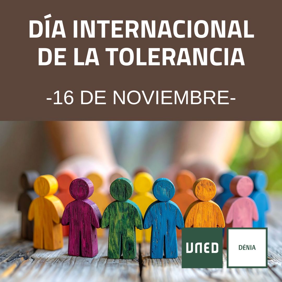 UNEDDENIA's tweet image. 📆 16 de noviembre Día Internacional de la Tolerancia

«La tolerancia es respeto, aceptación y aprecio de la extraordinaria diversidad que caracteriza a las culturas de nuestro mundo, nuestras formas de expresión y maneras de ser humanos».

#Somos2030 #Tolerancia