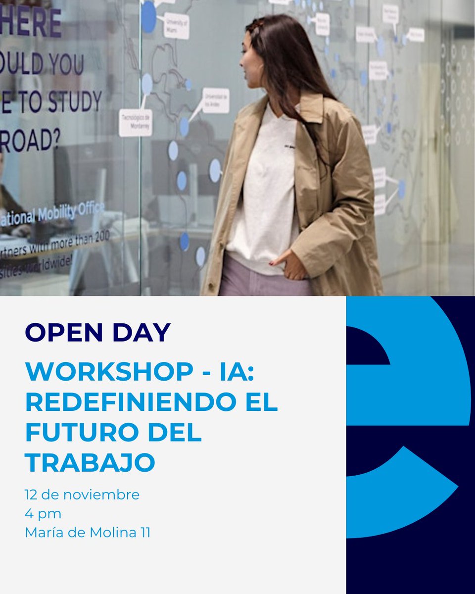 Desde IE Business School Executive Education te invitamos a nuestro próximo Open Day el próximo 12 de octubre.

Las plazas son limitadas, así que inscríbete ya: pulse.ly/6m4mvpvwwd
#IEBusinessSchoolExecutiveEducation #OpenDay #YouAreMadeForMore