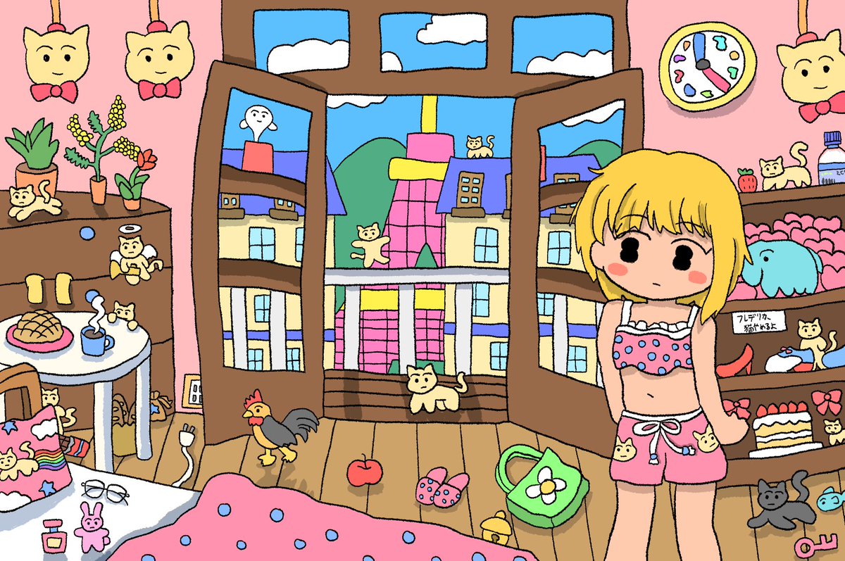 Cmejiya14's tweet image. フレデリカ、猫やめるよ
#宮本フレデリカ