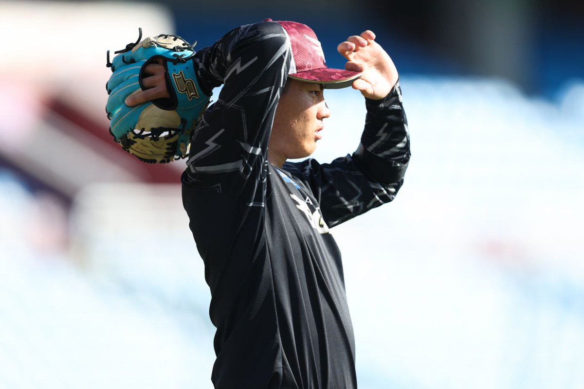 楽天イーグルス cap 書体を使用】貴重]楽天イーグルス 金刃憲人 実使用