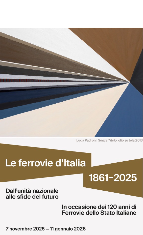 Importante exposición «Le ferrovie d’Italia (1861–2025). Dall’unità nazionale alle sfide del futuro» con motivo de 125 años de los Ferrovie dello Stato
vive.cultura.gov.it/it/le-ferrovie…
asihf.org/le-ferrovie-di…
<a href="/ffe_es/">Fundación de los Ferrocarriles Españoles</a>
<a href="/transportesgob/">Ministerio Transportes y Movilidad Sostenible</a>
<a href="/Renfe/">Renfe</a>
<a href="/Adif_es/">Adif</a>