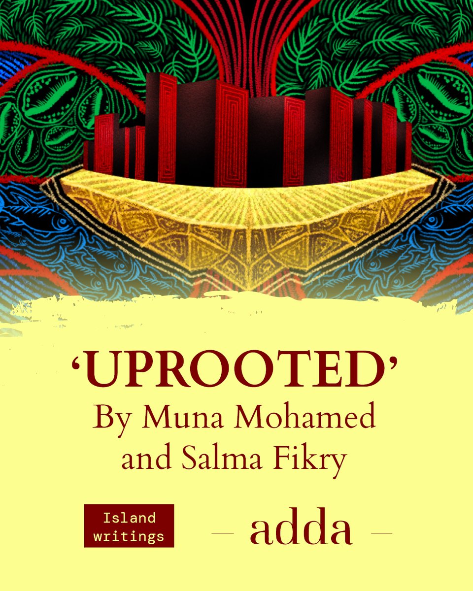‘This is My Home. I want to live here and be buried here.’

Yesterday, we published the first essay in our new Island Writings collection. 

‘Uprooted’ by <a href="/munamohamed/">Muna Mohamed</a> and Salma Fikry begins with an aunt’s simple wish to remain on her island in the Maldives and unfolds into a