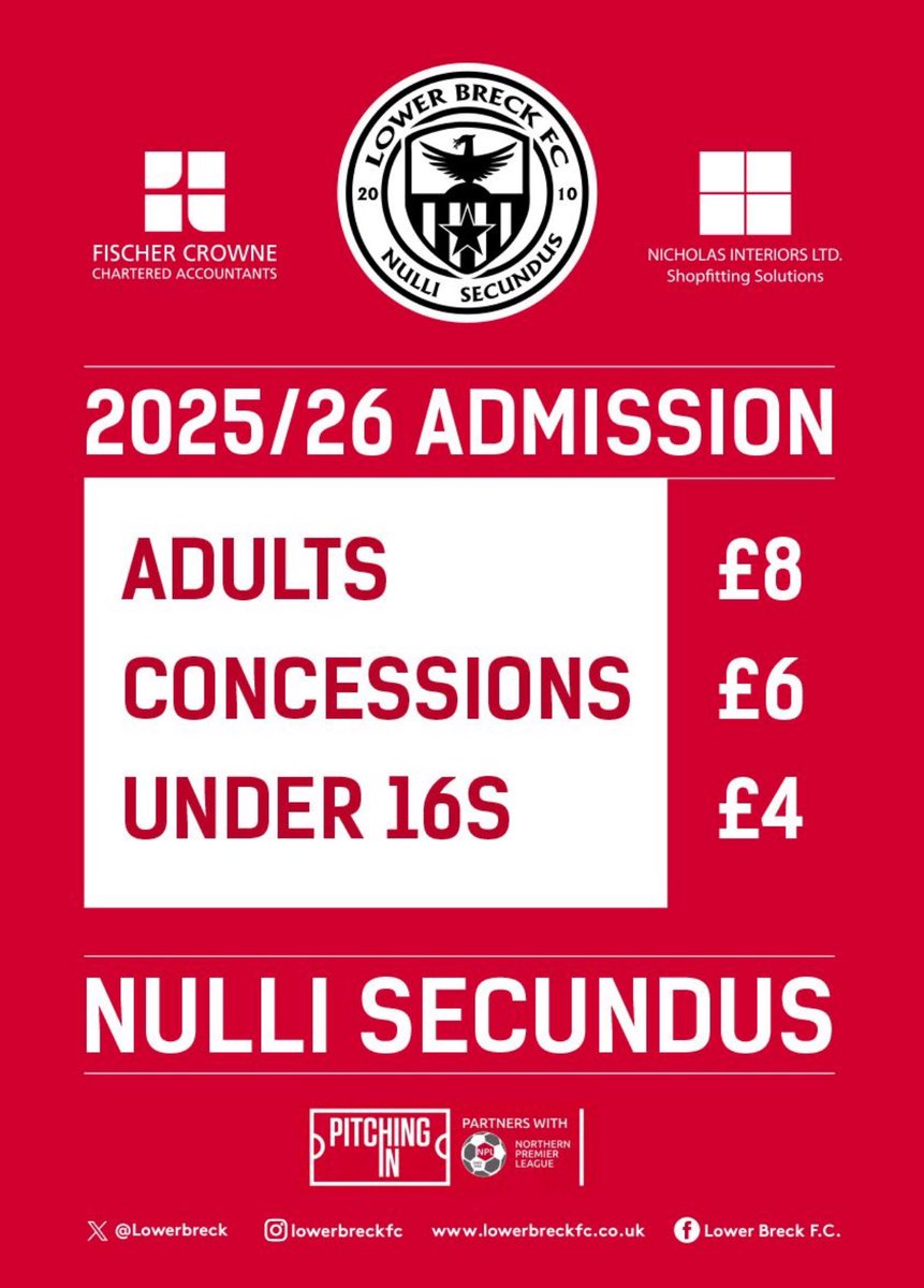 Back at <a href="/anfield_sports/">Anfield Sports</a> tommz as we host <a href="/StalyCelticFC/">Stalybridge Celtic</a> <a href="/NorthernPremLge/">The Pitching In Northern Premier League</a> 3pm Kick Off…The game is kindly sponsored in the memory of Tony Mcvey (RIP)…Another cracker of a programme delivered by <a href="/MatchdayPro/">Matchday Programmes - Design & Print Service</a> available on the turnstile and bar…Goes without saying but it’s another