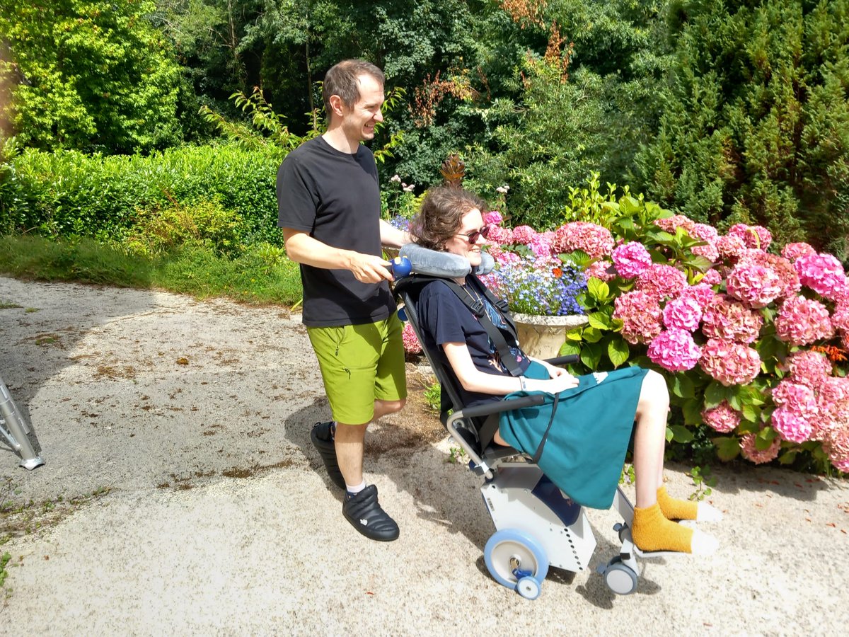 In, out- our Sella stairclimbing wheelchair does it all!
Almost everywhere different levels are a barrier to independence, Sella steps up to the challenge.
It can even handle corner, spirals.
So if you're struggling to get a loved one around the house or into the world beyond,