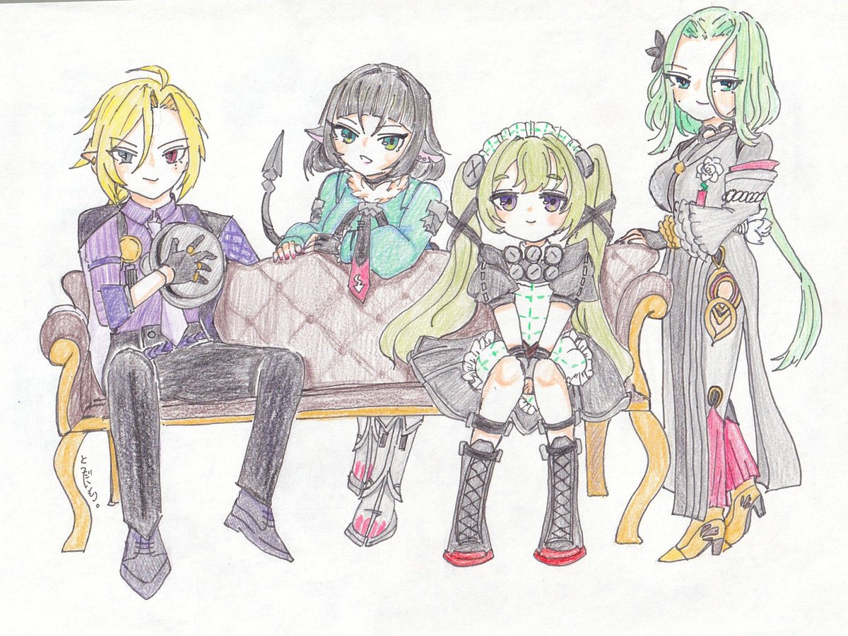 ゼンゼロの推したち！
いい推しの日は遅刻だけどあげちゃお