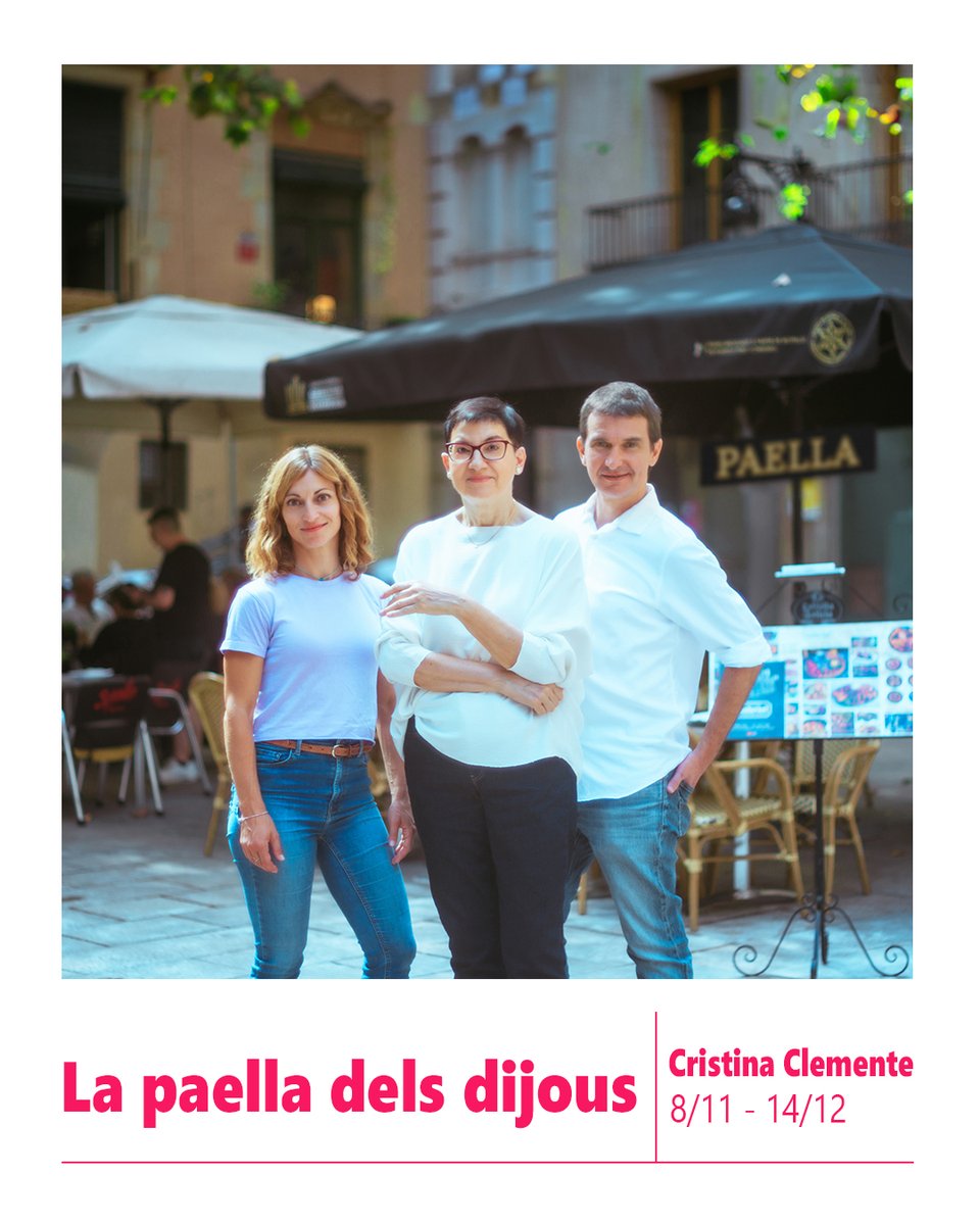 Torna LA PAELLA DELS DIJOUS de Cristina Clemente, una comèdia plena d’amor a la família que parla de fer-se gran, de les relacions entre mare i fills i de readaptar-nos i reinventar-nos per ser feliços.

📆 Del 8/11 al 14/12
🎟️ Entrades a elmalda.cat/espectacle/la-…