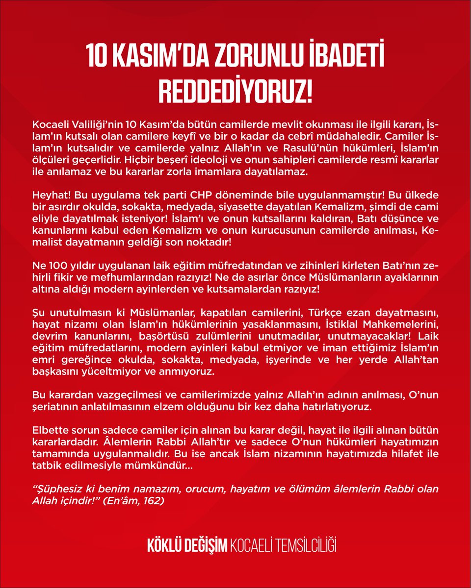 Köklü Değişim Kocaeli tweet media