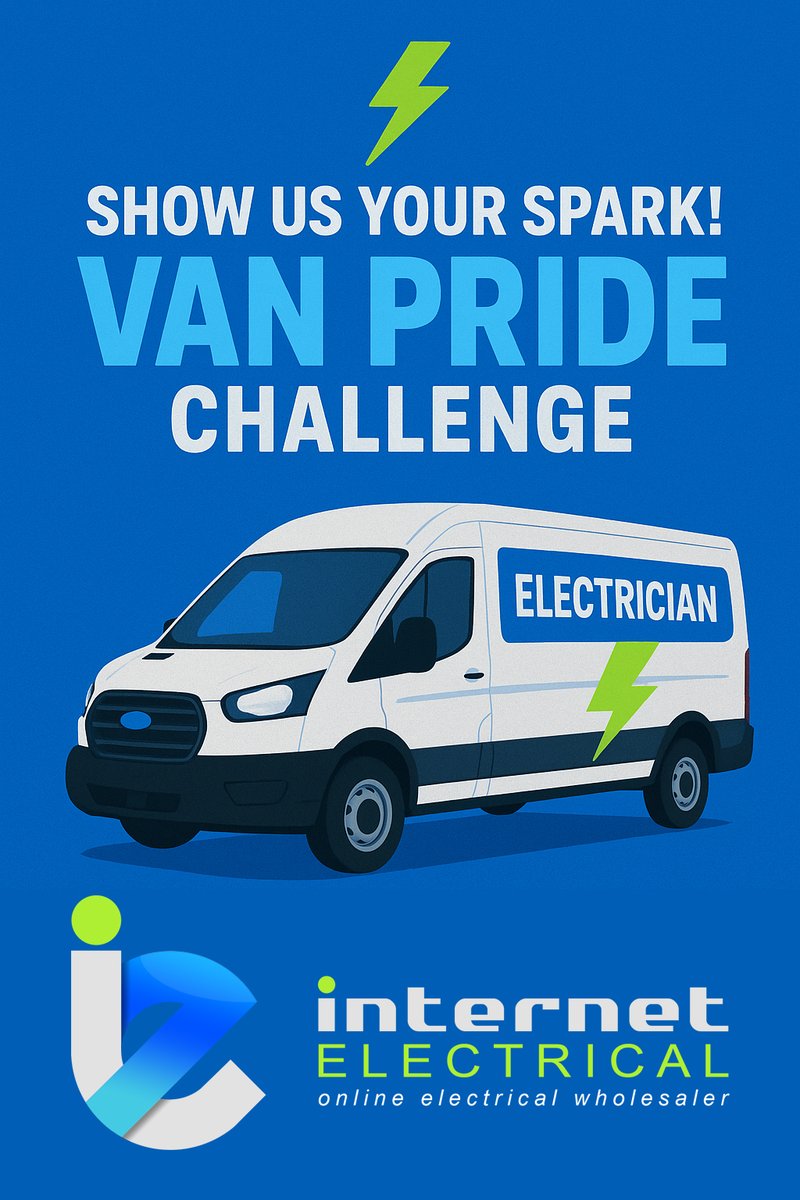 InternetElec's tweet image. ⚡Electricians: let’s settle something…
Who’s got the best looking van out there? 🚐✨
No prize, just bragging rights and respect. 😎
Share a pic + tag us.
Let’s see that van pride!
#VanPrideComp #ElectricianLife