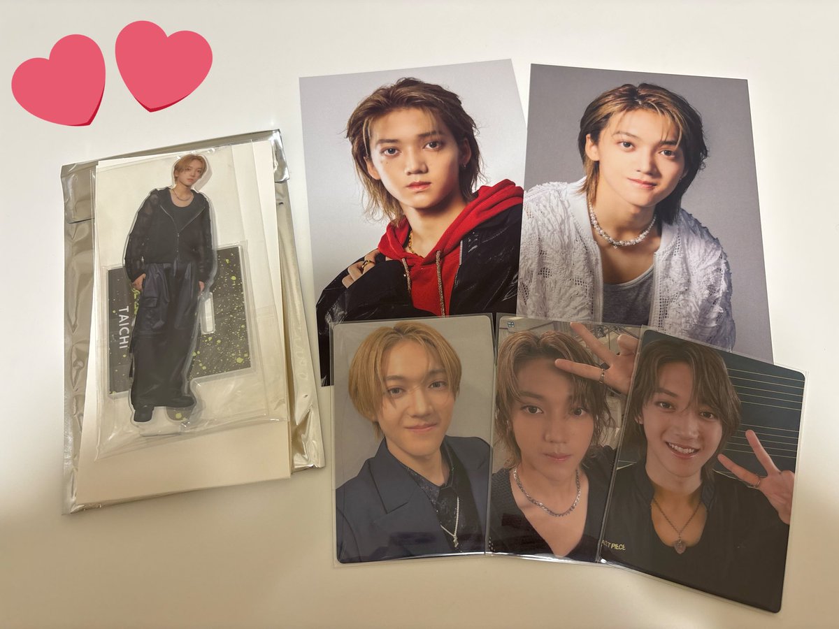 Kaito0403_Aimi's tweet image. THE LAST PIECE ラスピ ザラストピース BMSG グッズ 買取 交換 

【求】タイチ

【譲】1,2枚目参照
タイキのみフルコンプ

シールも交換🉑

交換可能な方リプ又はDMまでお願い致します

都内手渡しor郵送
複数まとめて交換優先です

 #THELASTPIECE交換  #ラスピ交換  #BMSG交換  #ラスピ譲  #ラスピ求