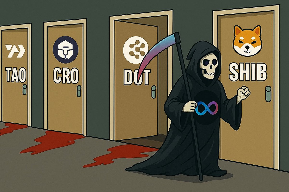 Woke up to the great flipping

$ICP $SHIB $CRO $TAO