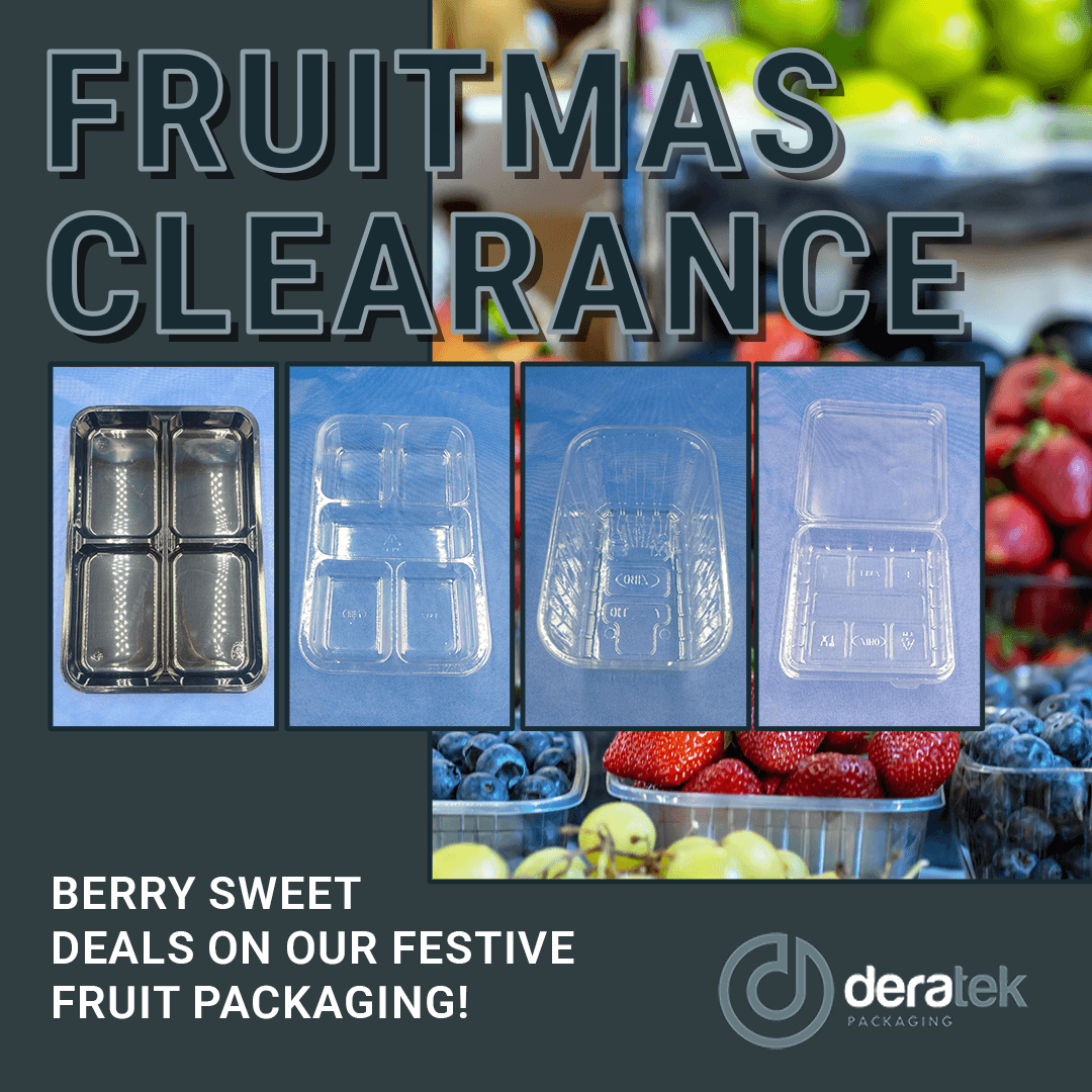 DeratekPack's tweet photo. ✨ Fruit Punnets &amp; Trays – Clearance Sale!
Perfect for grapes, berries &amp; summer platters 🍓🍇
Stock up before they’re gone!
📞 031 700 9371
#FruitmasClearance #DeratekPackaging #FreshStock https://t.co/wh2SahonWK