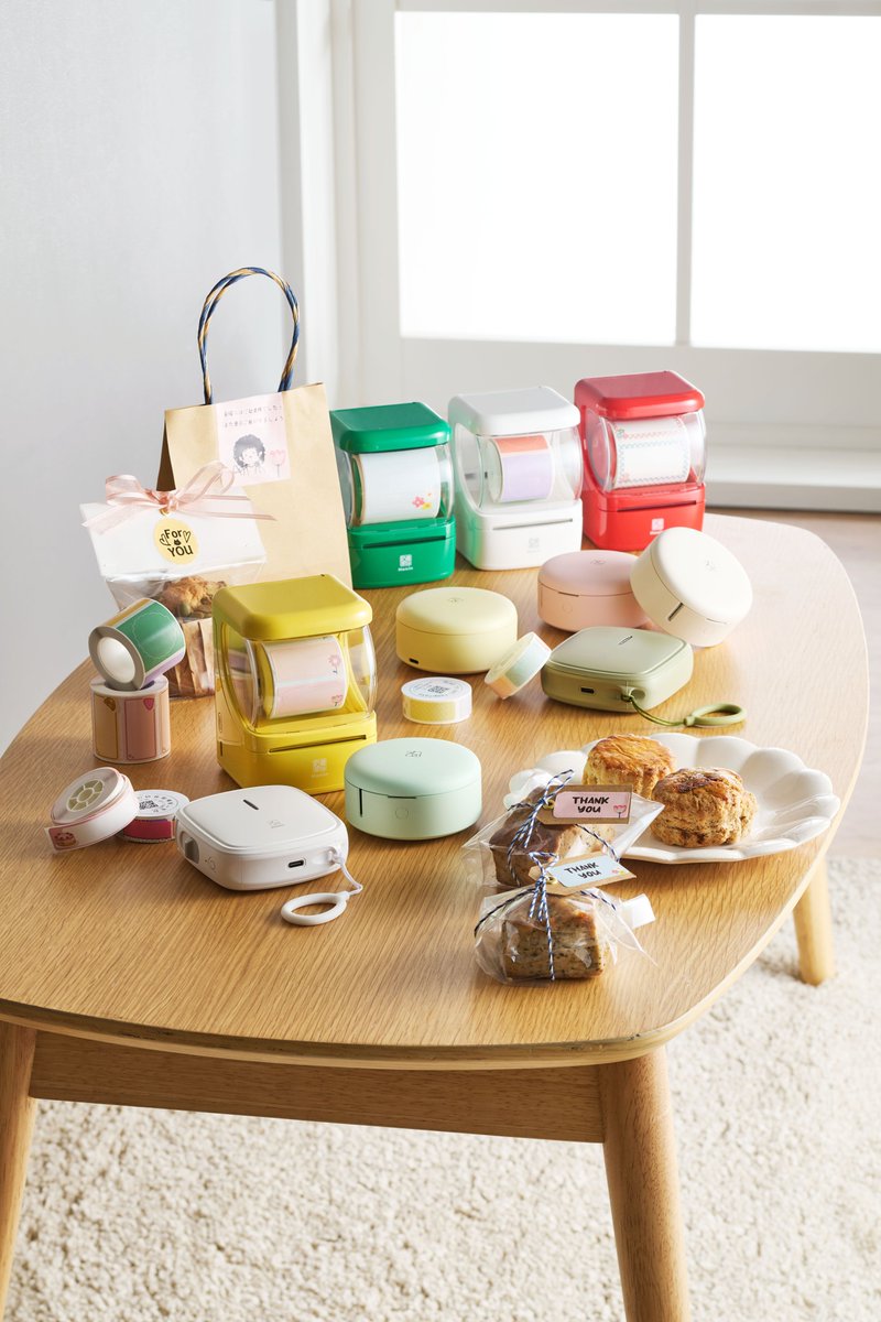 ChuangDawn26567's tweet image. Smart. Stylish. Simple. — Meet our label printer family. #miniprinter #thermalprinter #labelmaker #TechGadgets #smartdeivce🥰🥰🥰