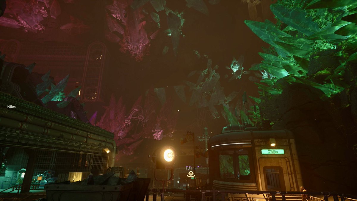 Donkey Kong (et son pouvoir Bananza) serait ravi dans cette mine #TheOuterWorlds2 😎