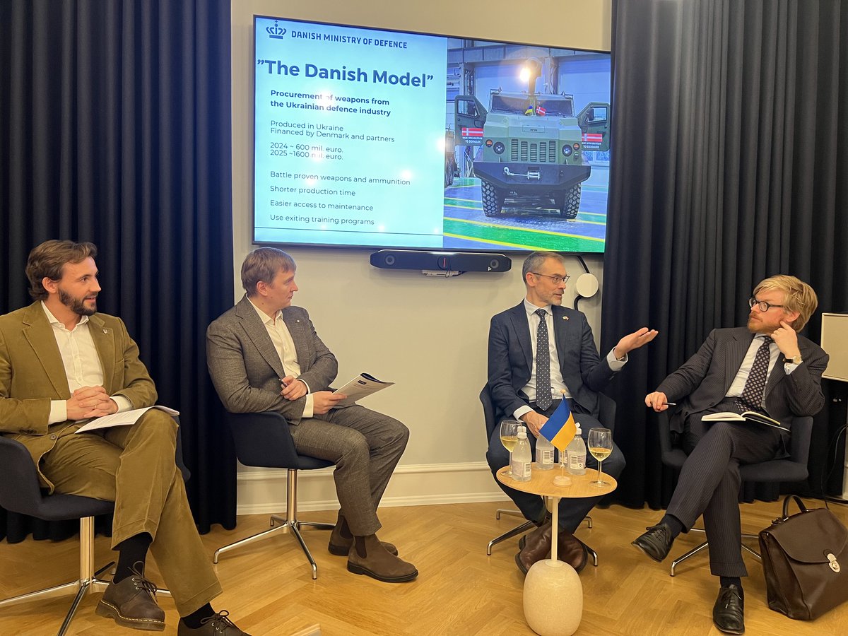 prismUA's tweet image. €1.7bn partners have contributed in 2026 to purchase weapons for 🇺🇦 &amp;amp; from 🇺🇦 #defense companies under the innovative #DanishModel. The question now is: how can we scale up this success and ensure long-term commitment? @PrismUA, @rasmussenglobal,@SCEEUS_UI kicked off the Second…