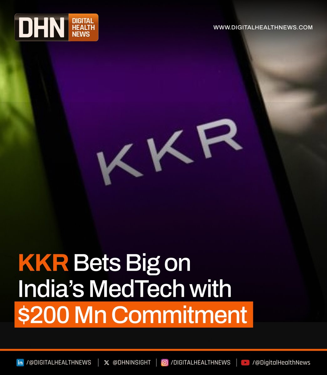 𝐊𝐊𝐑 𝐀𝐥𝐥𝐨𝐜𝐚𝐭𝐞𝐬 $𝟐𝟎𝟎 𝐌𝐧 𝐭𝐨 𝐁𝐨𝐨𝐬𝐭 𝐈𝐧𝐝𝐢𝐚’𝐬 𝐌𝐞𝐝𝐢𝐜𝐚𝐥 𝐃𝐞𝐯𝐢𝐜𝐞𝐬 𝐌𝐚𝐧𝐮𝐟𝐚𝐜𝐭𝐮𝐫𝐢𝐧𝐠

KKR is doubling down on India’s medtech future with a massive ₹3,350 crore commitment through Healthium Medtech.

The investment will fuel domestic