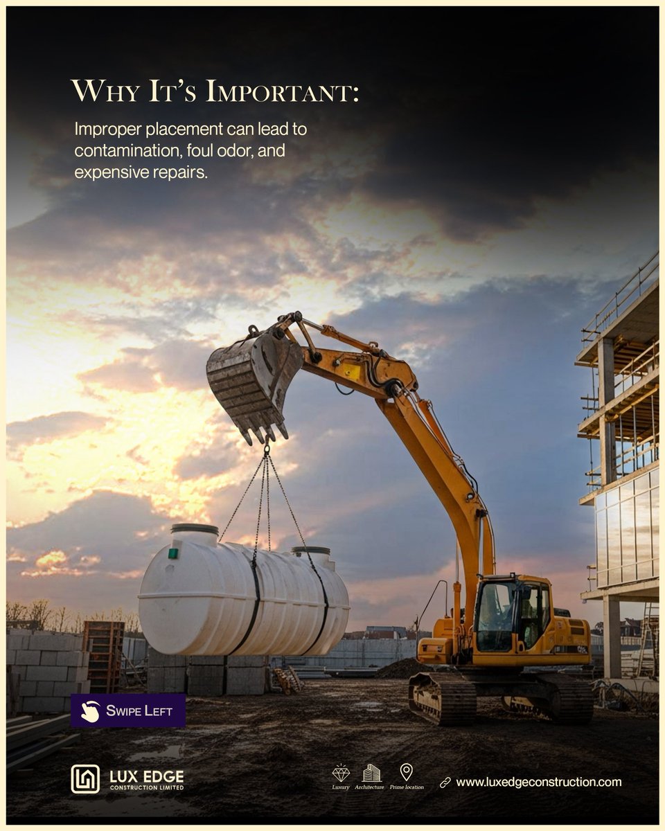 luxedgehomes's tweet image. A clean, efficient septic system means a cleaner home.

Plan it right comfort starts beneath the surface.

Always consult professionals for proper septic design and placement.

#ConstructionEducation #LuxEdgeLifestyle #buildingtips